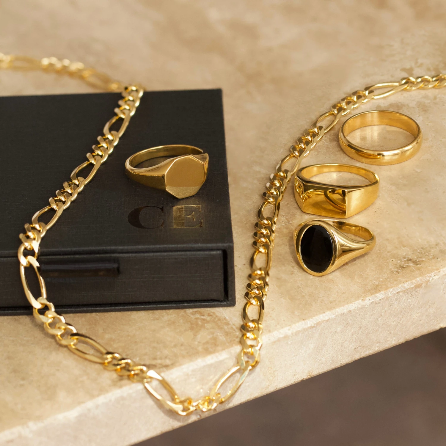 Mens Onyx Oval Signet Ring 12 Mens Onyx Oval Signet Ring - Image 12