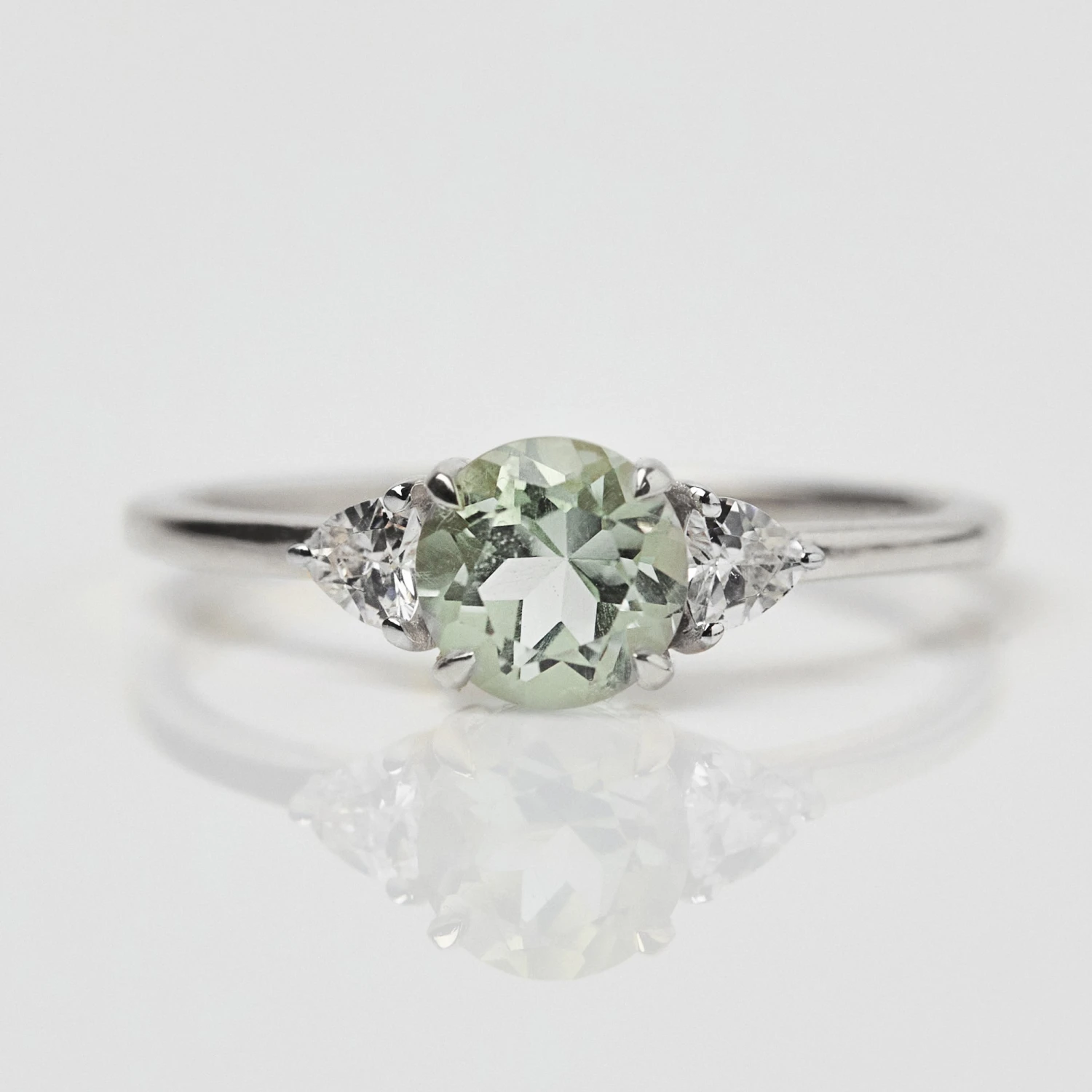 Garden Party Eden Ring In Green Amethyst 1 Garden Party Eden Ring In Green Amethyst