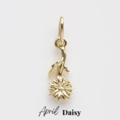 Birth Flower Charm 37 Birth Flower Charm -Carrie Elizabeth CarrieElizabeth9KSolidGoldBirthFlowerCharmsAprilDaisy 408c9432 af47 4939 9fb1 46c79492d1cc
