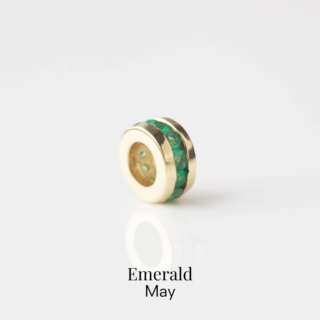 Birthstone Stacker Charm 14 Birthstone Stacker Charm - Image 14