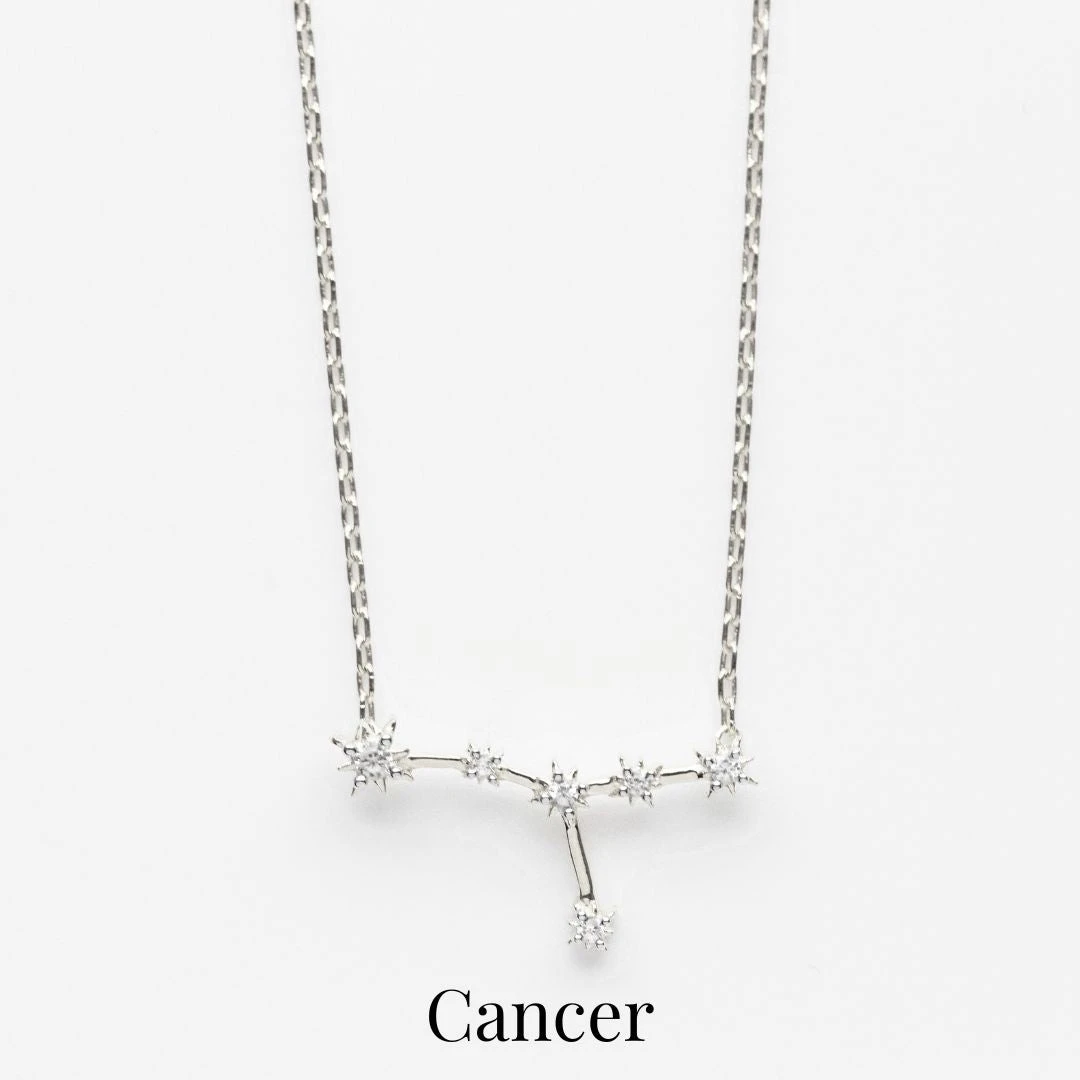 Zodiac Diamond Constellation Necklace 11 Zodiac Diamond Constellation Necklace - Image 11