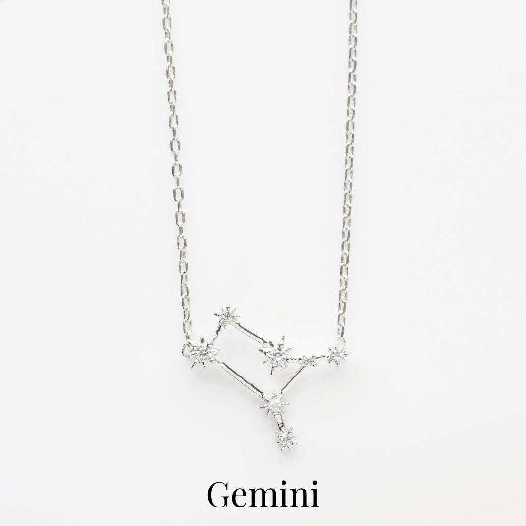 Zodiac Diamond Constellation Necklace 10 Zodiac Diamond Constellation Necklace - Image 10