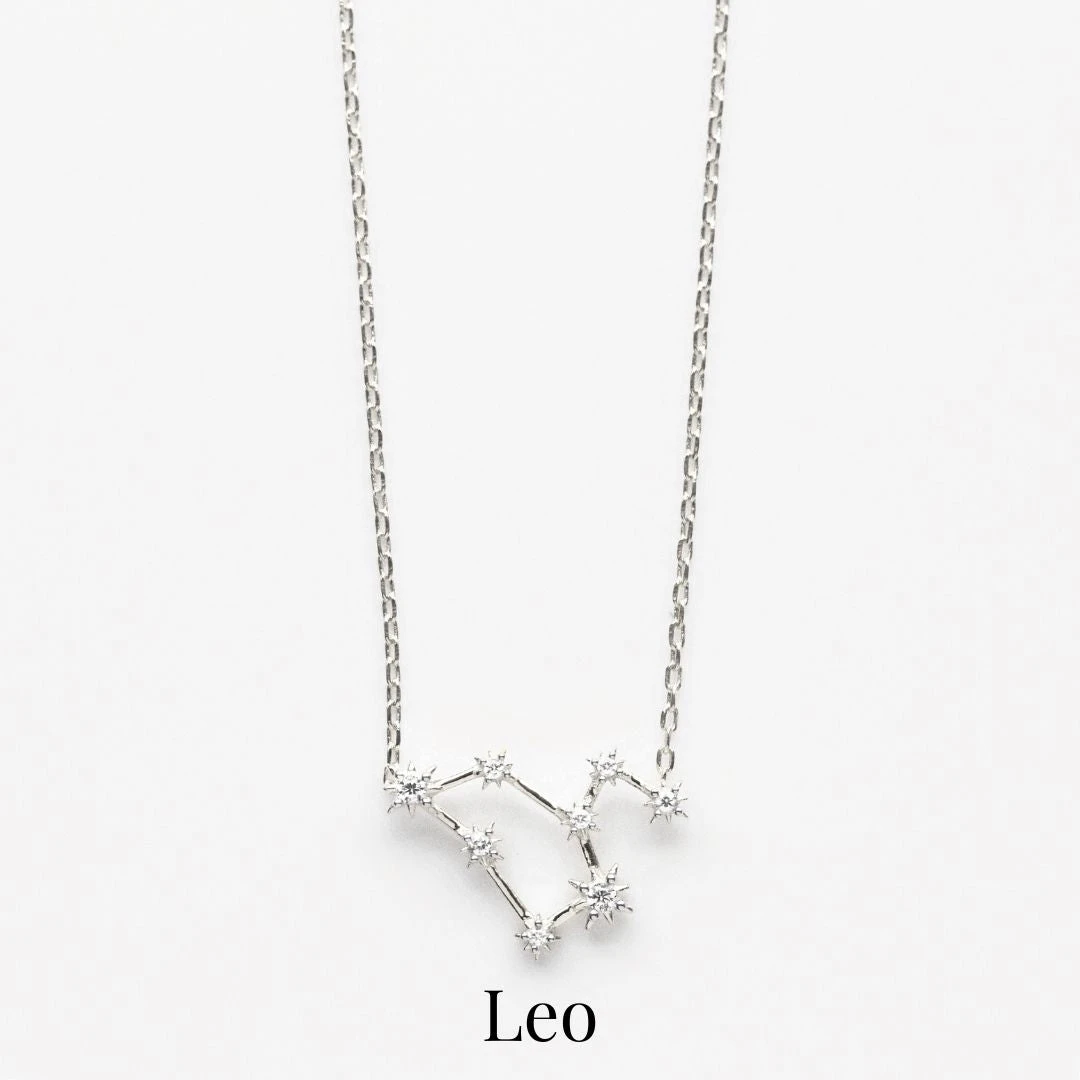 Zodiac Diamond Constellation Necklace 12 Zodiac Diamond Constellation Necklace - Image 12