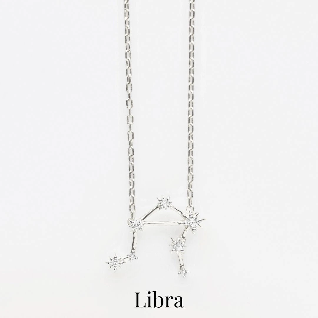 Zodiac Diamond Constellation Necklace 14 Zodiac Diamond Constellation Necklace - Image 14