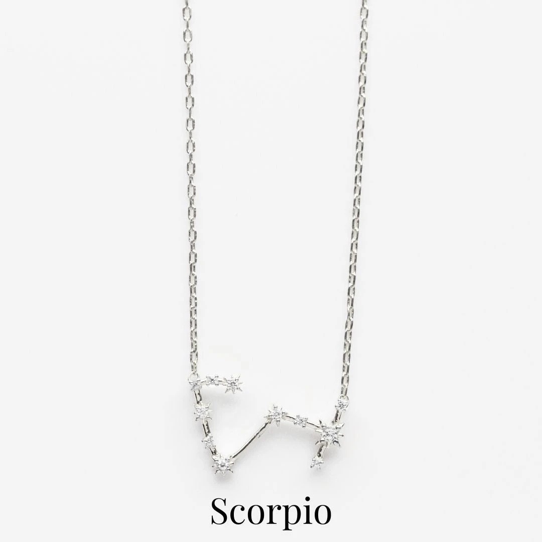 Zodiac Diamond Constellation Necklace 15 Zodiac Diamond Constellation Necklace - Image 15