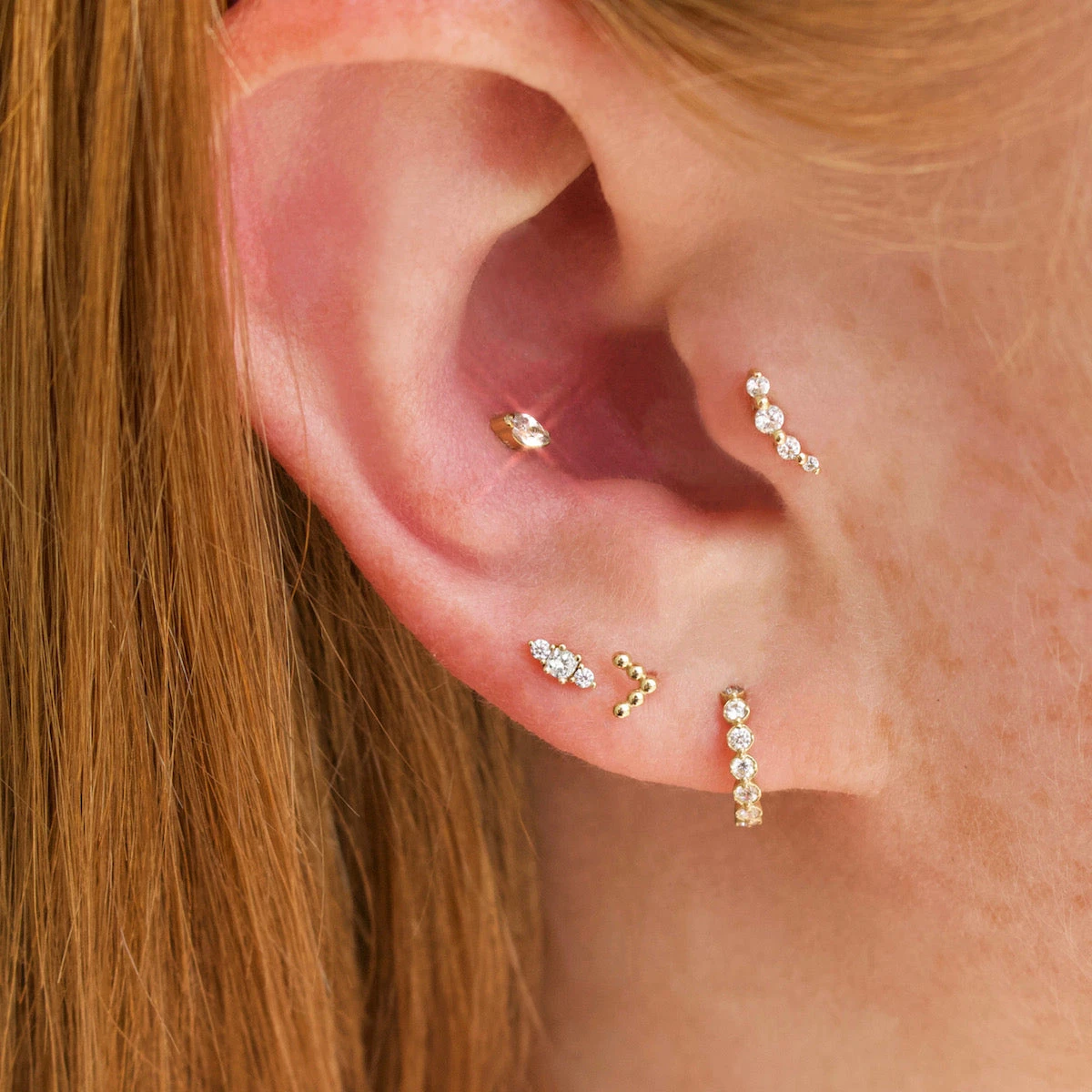 Shooting Star Climber Earring 4 Shooting Star Climber Earring - Image 4