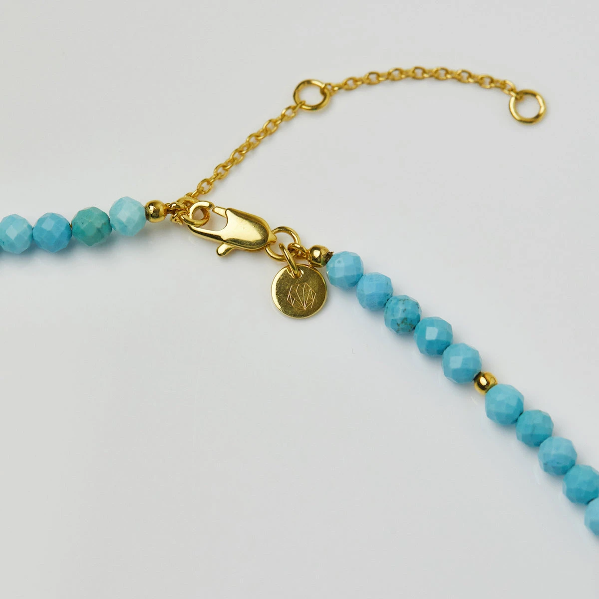 Santorini Turquoise & Opal Beaded Necklace 8 Santorini Turquoise & Opal Beaded Necklace - Image 8