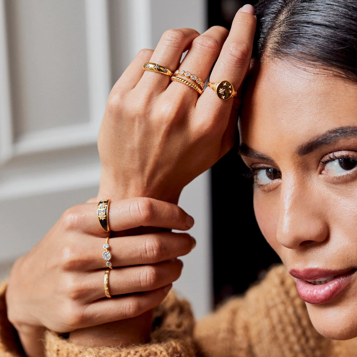 Bezel Set Cubic Zirconia Eternity Ring 2 Bezel Set Cubic Zirconia Eternity Ring - Image 2