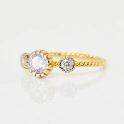 Vintage Daystar Ring -Carrie Elizabeth CarrieElizabethJewelleryBH4A6838 v1 GemstoneRings
