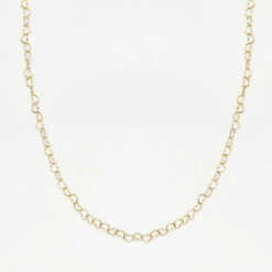 Dainty Heart Chain Necklace