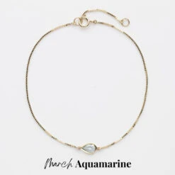 Birthstone Solitaire Bracelet 31 Birthstone Solitaire Bracelet -Carrie Elizabeth CarrieElizabethJewelleryBirthstoneGemstoneSolidGoldBracelet3