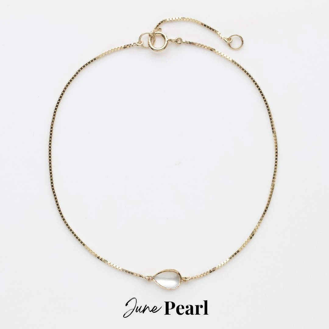 Birthstone Solitaire Bracelet 15 Birthstone Solitaire Bracelet - Image 15