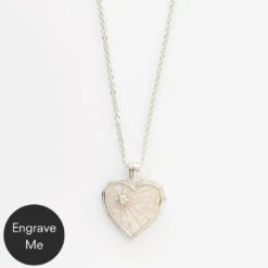 Mother Of Pearl True Love Necklace