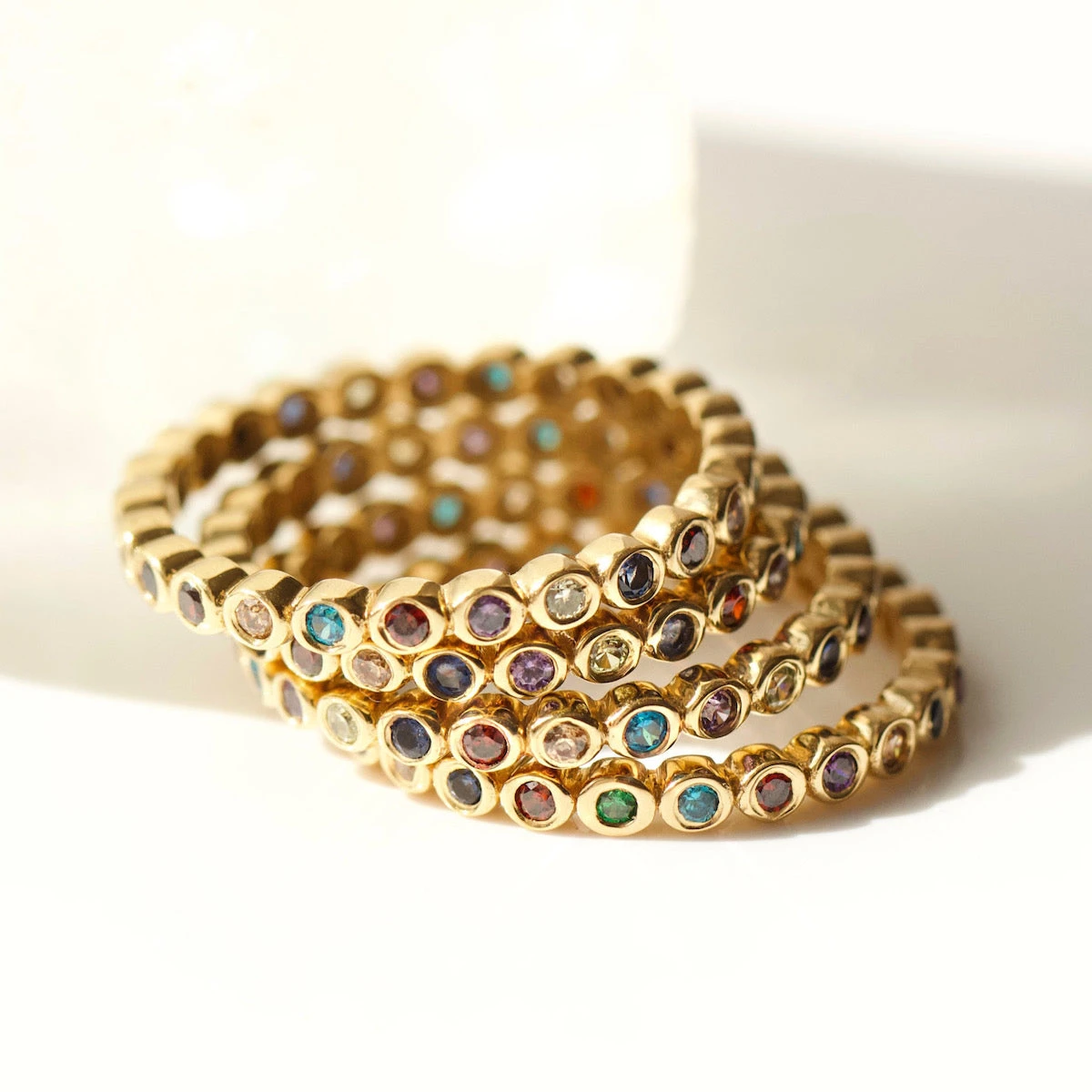 Northern Lights Eternity Ring 4 Northern Lights Eternity Ring - Image 4