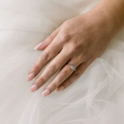 Diamond Wishbone Stacking Ring 9 Diamond Wishbone Stacking Ring -Carrie Elizabeth CarrieElizabethWeddingShoot 225 69ff84ff 0495 49ad 89d0 bd5d2badaf98