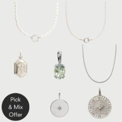 Garden Party Slinky Chain 11 Garden Party Slinky Chain -Carrie Elizabeth Carrie Elizabeth Pick Mix Necklaces 2 1