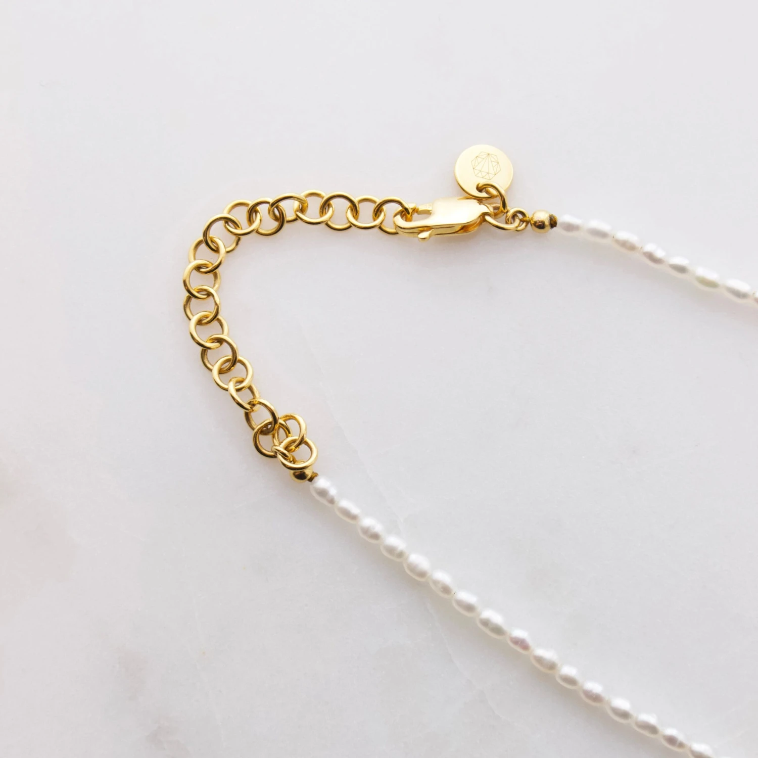 Rice Pearl Beaded Necklace 7 Rice Pearl Beaded Necklace - Image 7