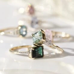Exclusive Tourmaline And Diamond Ring - Size Small 9 Exclusive Tourmaline And Diamond Ring - Size Small -Carrie Elizabeth D8E01801 816D 41D0 BA9F 694078FA3E86 scaled