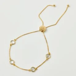 Dainty Semi Precious Stone Bracelet 33 Dainty Semi Precious Stone Bracelet -Carrie Elizabeth DaintySemiPreciousStoneBraceletInGoldVermeil Apr scaled