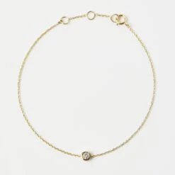 Diamond Solitaire Bracelet