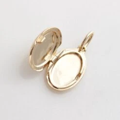 Locket Charm In 9k Solid Yellow Gold -Carrie Elizabeth E9C60AE9 70B1 433F 84FD DAA3DB7F941D scaled