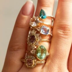 Exclusive Pink Sapphire And White Sapphire Ring - Size Small 11 Exclusive Pink Sapphire And White Sapphire Ring - Size Small -Carrie Elizabeth ED177D32 FB3B 4292 8A06 608CC1BCBF92 34efd26f 7b94 492b 945c cd89ad8c7cf5 scaled