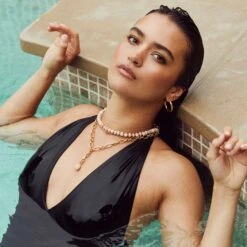 Peach Amazonite Chunky Chain Lariat 21 Peach Amazonite Chunky Chain Lariat -Carrie Elizabeth F85FCB42 FFCD 4CE0 B09F CAB6B03ADC4C