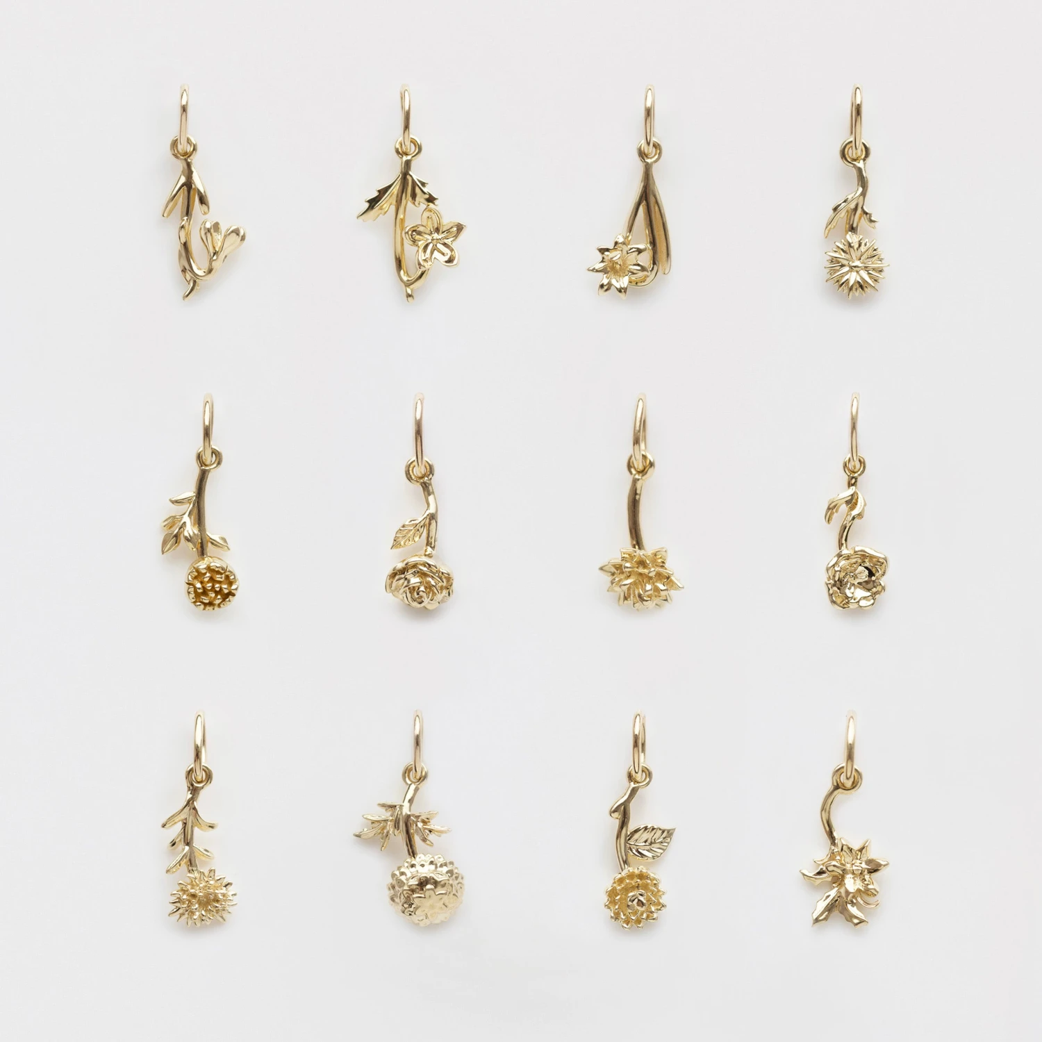 Birth Flower Charm 1 Birth Flower Charm