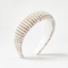 Elodie Pearl & Crystal Embellished Wide Headband