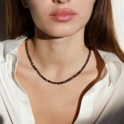 Black Pearl T-bar Necklace 15 Black Pearl T-bar Necklace -Carrie Elizabeth IMG 0363copy22 c787398c afc1 478c a98f b639d0d26d0a scaled