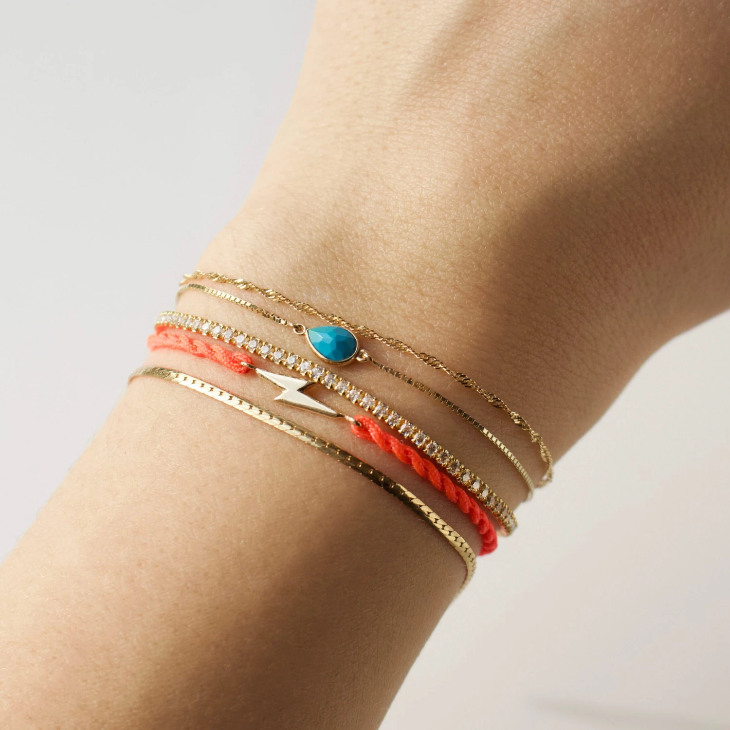 I Am Strong Cord Bracelet 6 I Am Strong Cord Bracelet - Image 6