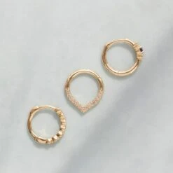Tapered Clicker Hoop Earring 6 Tapered Clicker Hoop Earring -Carrie Elizabeth IMG 0714copy2 bb4b6086 c0b7 4b3f b93a 1e4292ab1151 scaled