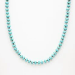 Firoza Jade Beaded Necklace