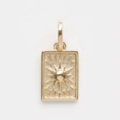 The Sun Tarot Card Charm