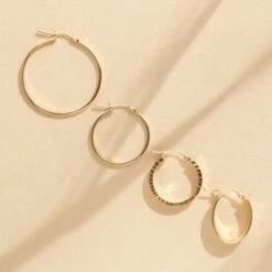 Diamond Cut Oval Hoop Earrings -Carrie Elizabeth IMG 1684 copy2 2 scaled