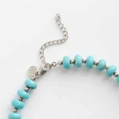 Firoza Jade Beaded Necklace -Carrie Elizabeth IMG 1853copy2 scaled