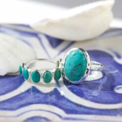 Violetta Turquoise Ring -Carrie Elizabeth IMG 2337copy2 bb27eabe 5e84 4e3e 8b8e 44ee8e38033d scaled