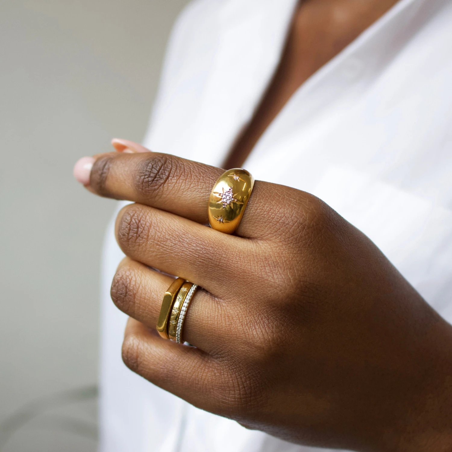 Super Nova Star Set Diamond Band 5 Super Nova Star Set Diamond Band - Image 5