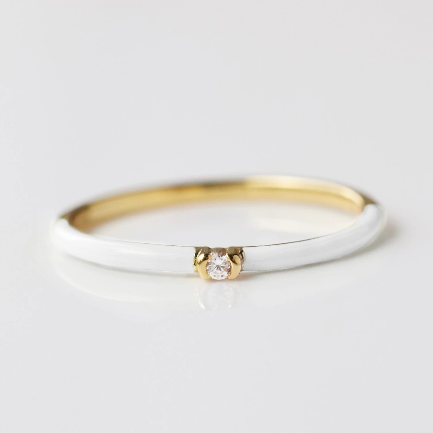 Hallie Enamel And Sapphire Ring 1 Hallie Enamel And Sapphire Ring