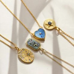 Stardust Engravable Coin Necklace 10 Stardust Engravable Coin Necklace -Carrie Elizabeth IMG 2582copy2 bf443019 5cf0 45a8 bbd0 49eb06abd0ba scaled