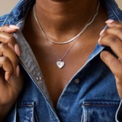 Mother Of Pearl True Love Necklace -Carrie Elizabeth IMG 2789copy2 scaled