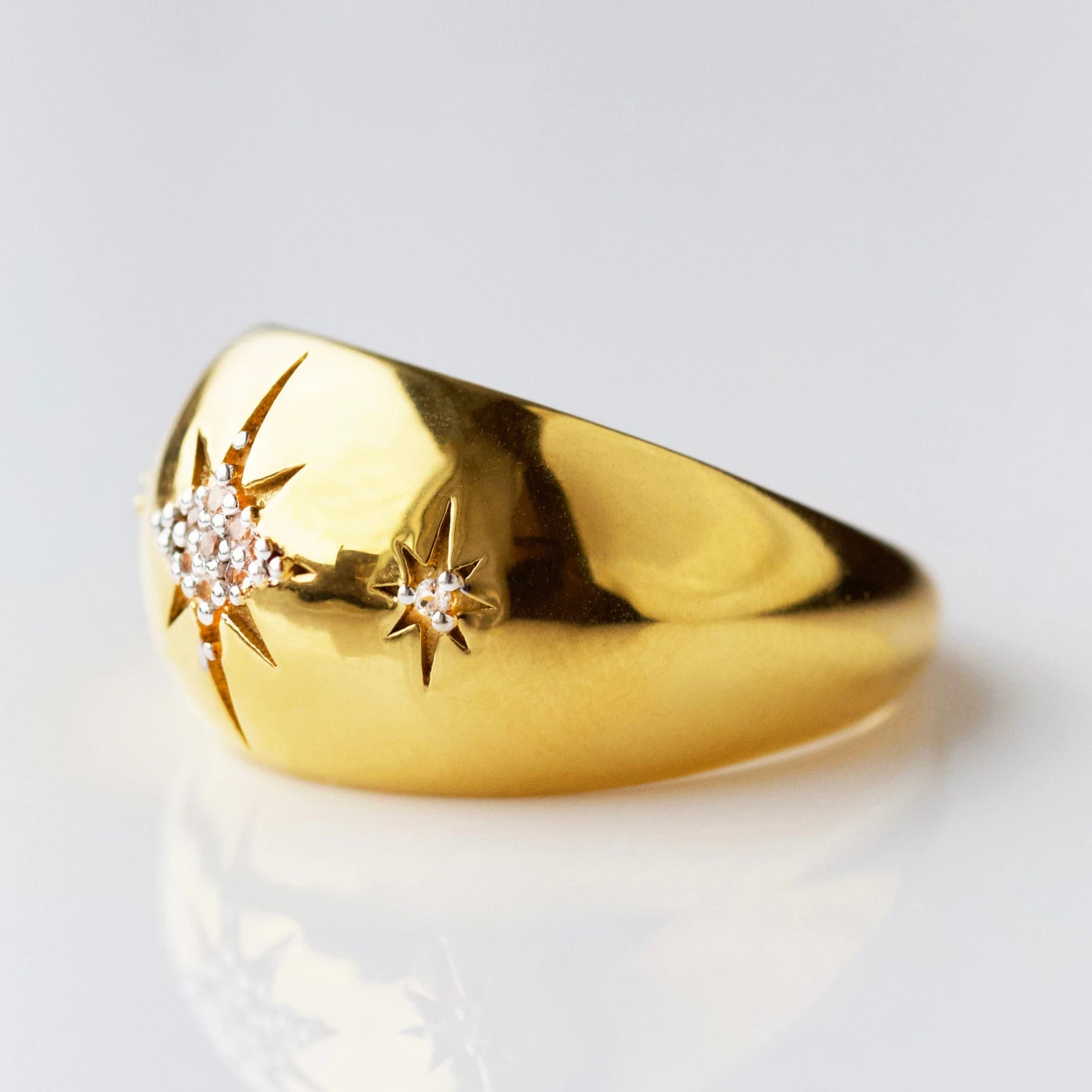 Super Nova Star Set Diamond Band 6 Super Nova Star Set Diamond Band - Image 6