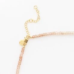 Ombre Beaded Necklace -Carrie Elizabeth IMG 3467copy scaled