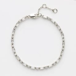 Mixed Doubles Tennis Bracelet