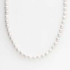 Sunray Clasp Grey Pearl Necklace 13 Sunray Clasp Grey Pearl Necklace -Carrie Elizabeth IMG 4459copy2 scaled
