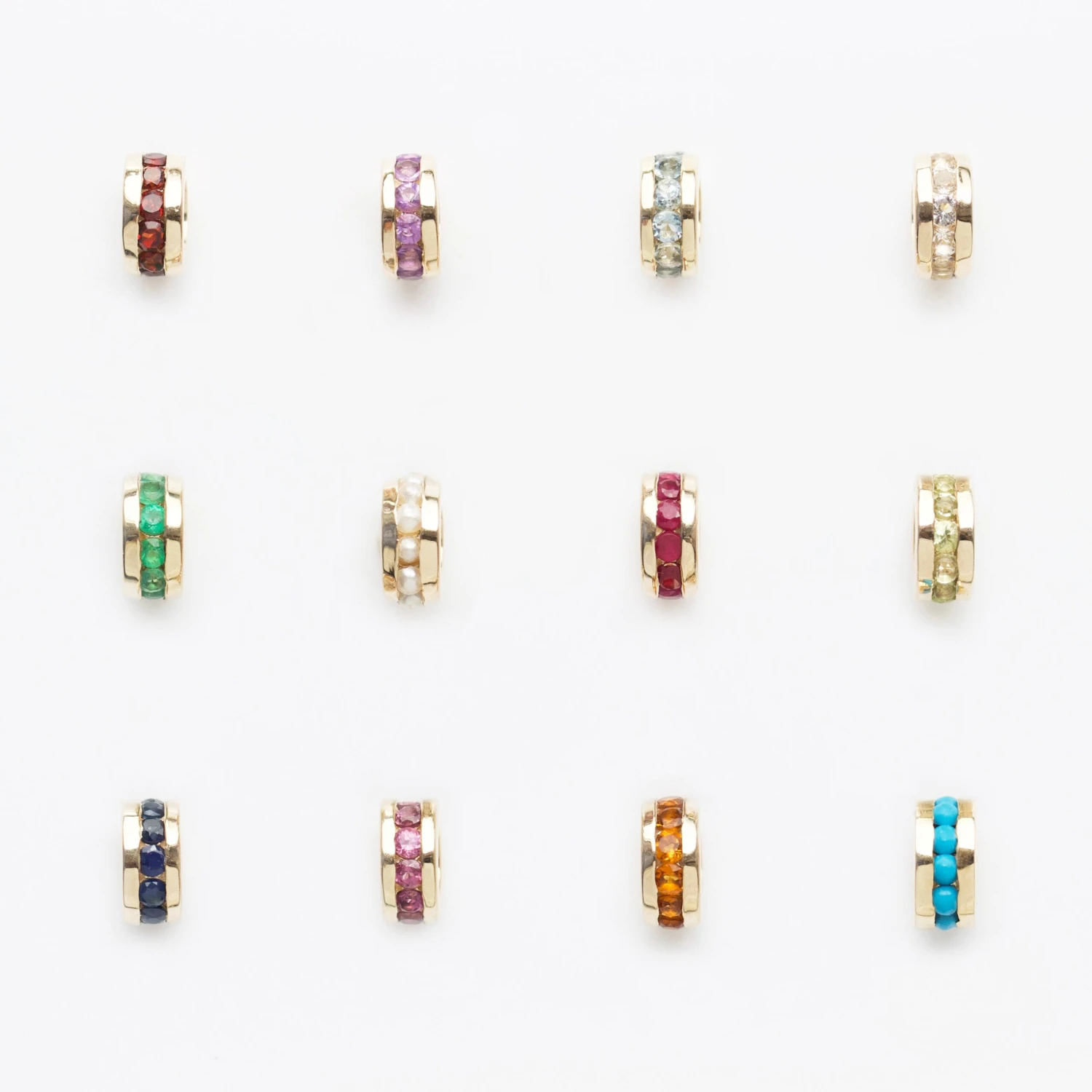 Birthstone Stacker Charm 1 Birthstone Stacker Charm