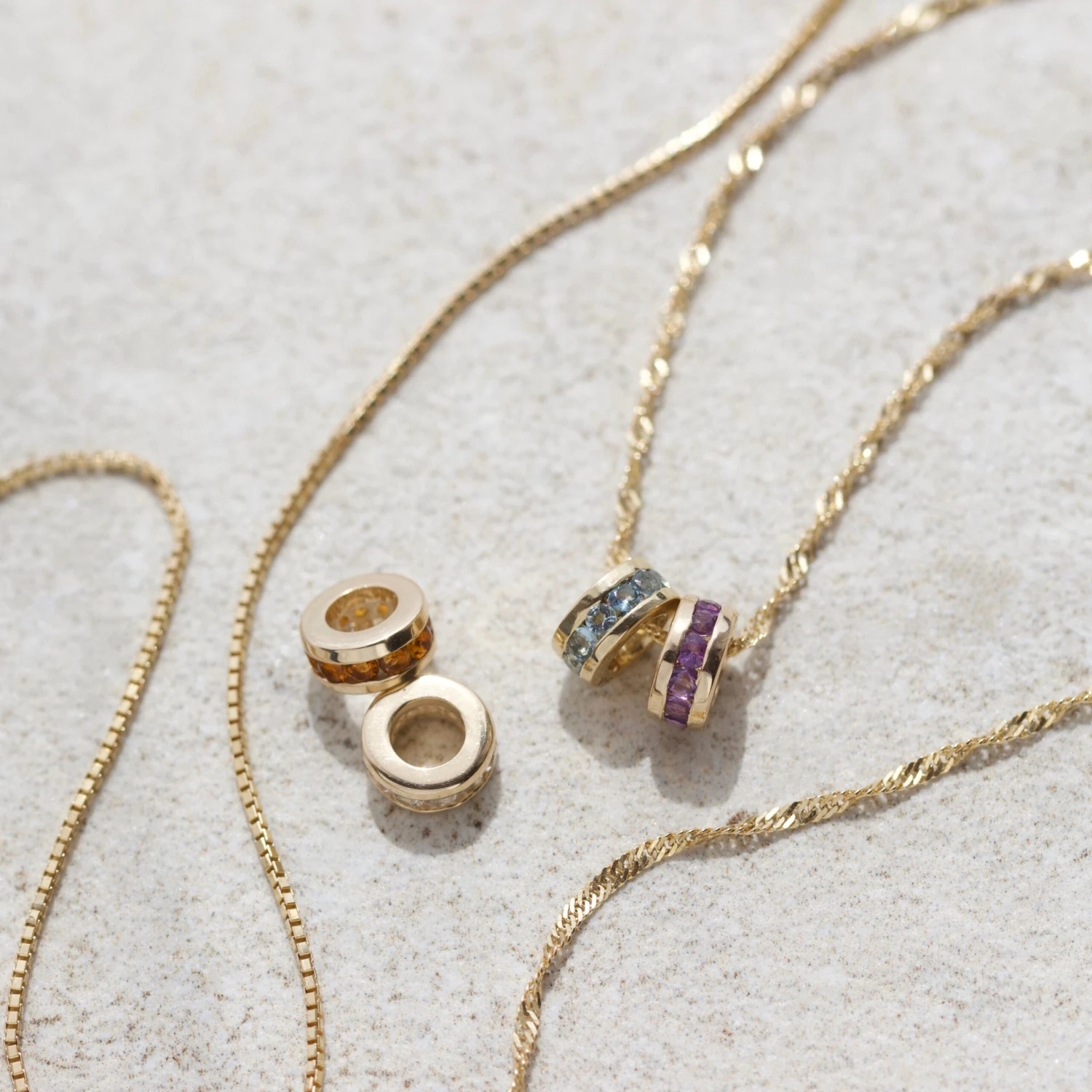 Birthstone Stacker Charm 4 Birthstone Stacker Charm - Image 4