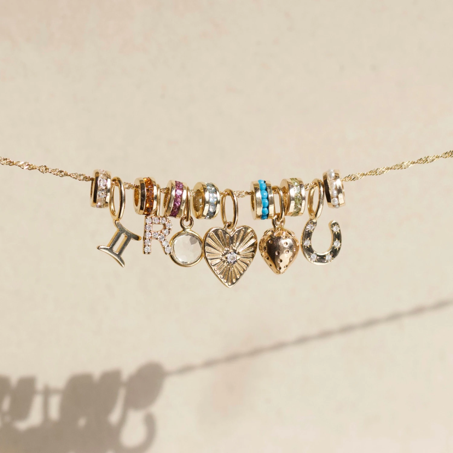 Birthstone Stacker Charm 3 Birthstone Stacker Charm - Image 3