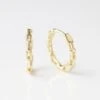 Chain Hoop Earrings