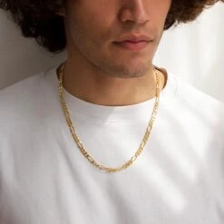 Mens Figaro Chain 13 Mens Figaro Chain -Carrie Elizabeth IMG 6657copy2 scaled